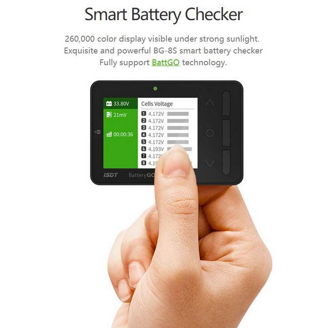 Buddy RC ISDT BG-8S Battery Cell Checker