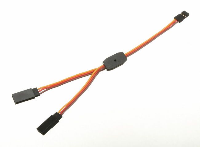 Buddy RC JR Compatible Servo Y Splitter Extension Cable 150mm