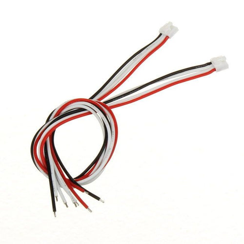 Buddy RC JST-TP 3S Pigtail Male Connectors for Charge & ESC A Pair