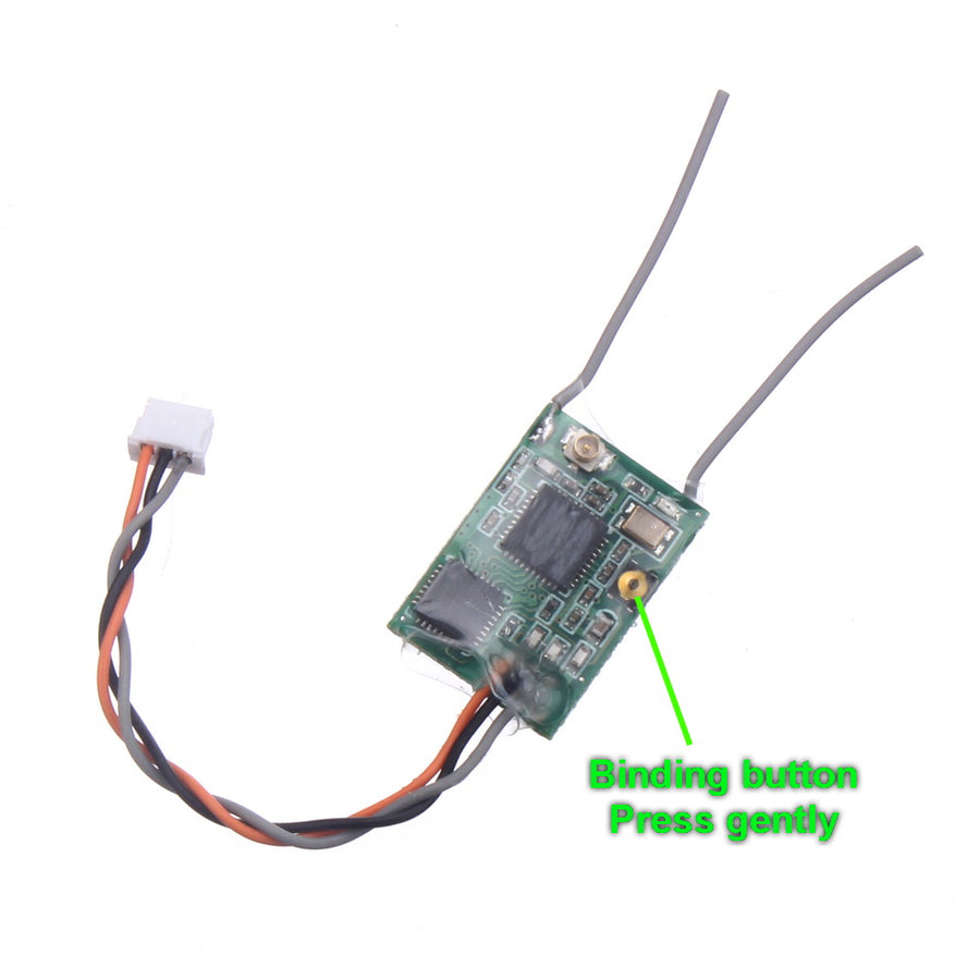 Buddy RC Kensun Satellite Receiver with Binding Button DSM2 DSMX & Lemon RX Compatible