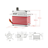 Buddy RC KST BLS915 V8.0 Digital Servo HV 8.4V 0.07s 347oz, view 5