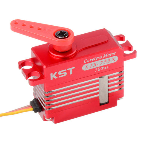 Buddy RC KST X15-755X Digital Metal Gear Coreless Servo 10.2kg.cm 0.04sec for RC Helicopters