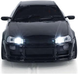Buddy RC Black LdRC A99 1/18 Rwd RC Car Drift Car Remote Control Racing Vehicles Model Lights, view 4