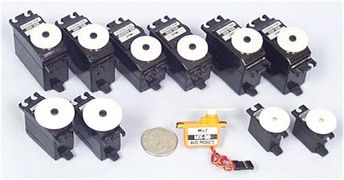 Buddy RC MPI MX-460MG Hi-Speed Metal Gear Servo w/ Heat Sink