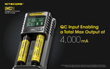Buddy RC Nitecore UMS2 Dual-Slot USB Fast Charger for 18650 21700 batteries, view 3