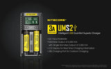 Buddy RC Nitecore UMS2 Dual-Slot USB Fast Charger for 18650 21700 batteries, view 4