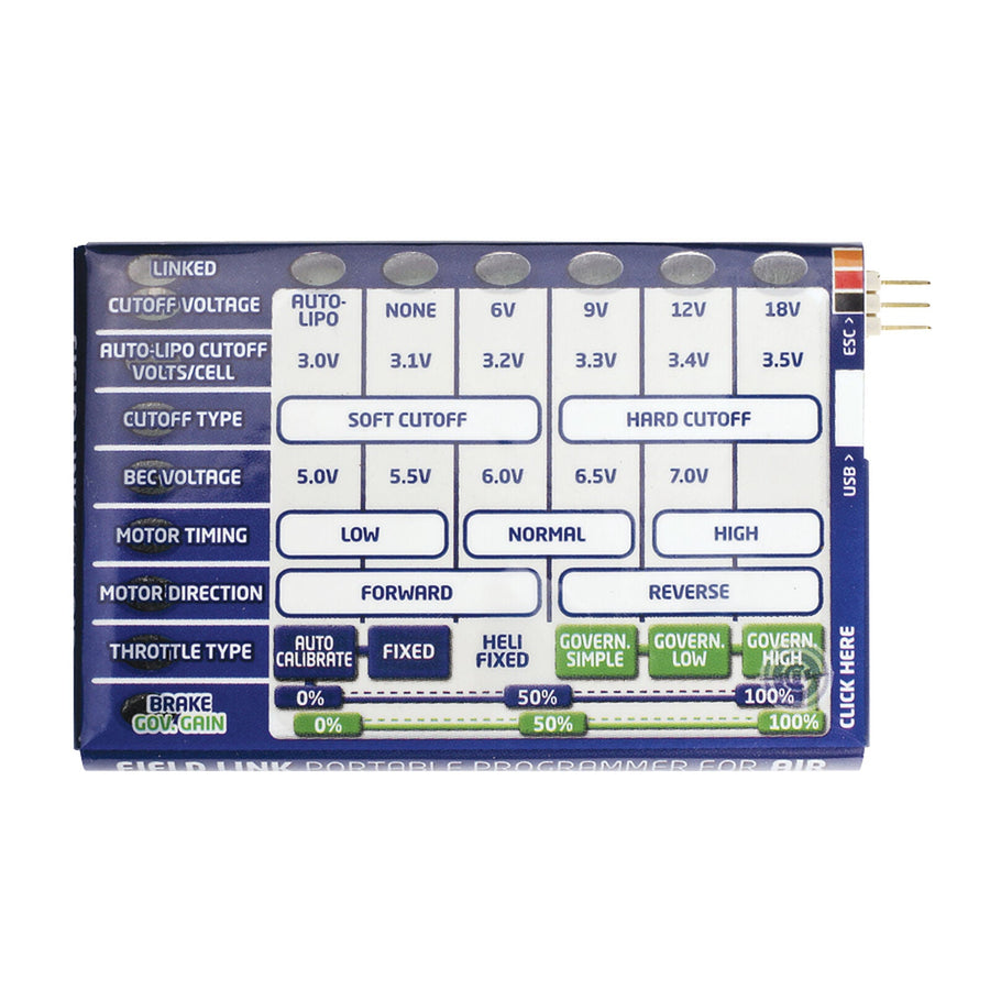Buddy RC Castle Field Programmer for Airborne ESCs