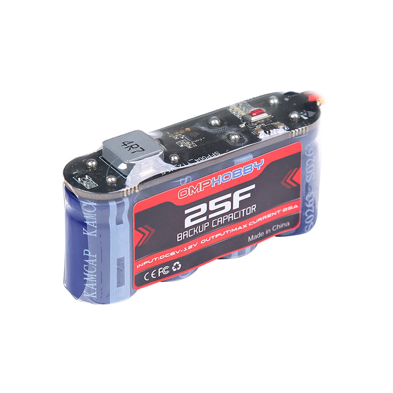 Buddy RC OMPHOBBY Backup Capacitor 25uF 12V OSHM7186