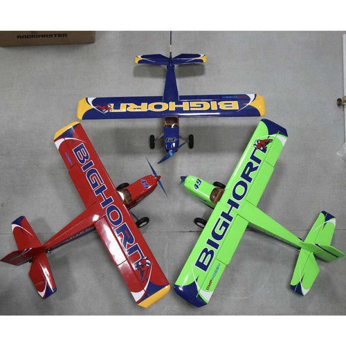 Buddy RC OMPHOBBY BIGHORN 49" Pro Flap Version Receiver Ready Balsa Airplane