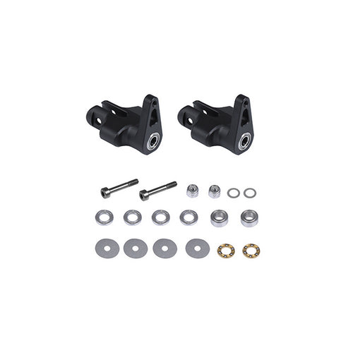 Buddy RC OMP Hobby M4 MAX Helicopter Tail Blade Grip Set in Black