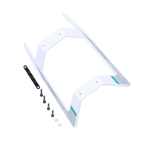 Buddy RC OMP Hobby M4 MAX Helicopter Landing Skid in White
