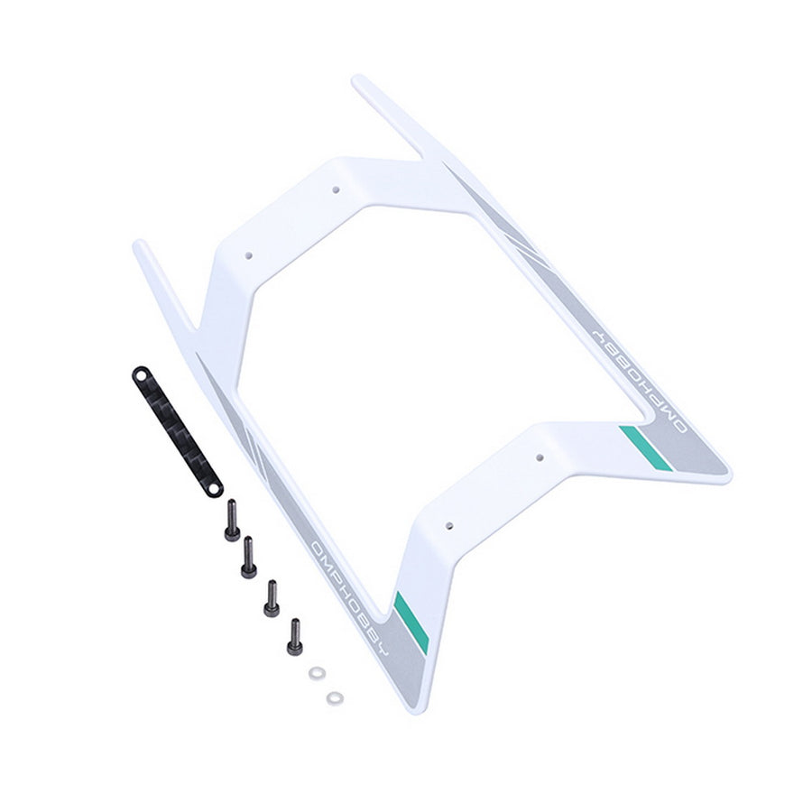 Buddy RC OMP Hobby M4 MAX Helicopter Landing Skid in White