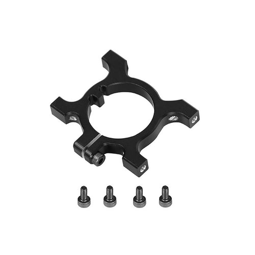 Buddy RC OMP Hobby M4 MAX Helicopter Tail Boom Mount Convex in Black