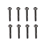 Buddy RC OMP HOBBY M7 Helicopter Parts Button Head Screw (Half Thread) M3x22 OSHM7100, view 2