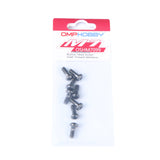 Buddy RC OMP HOBBY M5/M6/M7 Helicopter Parts Button Head Screw (Half Thread) M3x8 OSHM7099, view 5
