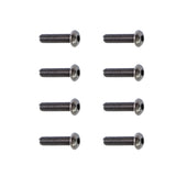 Buddy RC OMP HOBBY M7 Helicopter Parts Button Head Screw M2.5x10 OSHM7095, view 3