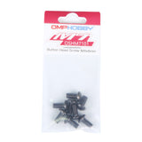 Buddy RC OMP HOBBY M7 Helicopter Parts Button Head Screw M4x8 OSHM7101, view 5