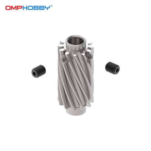Buddy RC OMPHOBBY M5,M6,and M7 Helicopter Parts Pinion Gear 12T OSHM7173