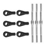 Buddy RC OMP HOBBY M7 Helicopter Parts Servo Linkage Rods OSHM7022, view 2