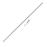 Buddy RC OMP HOBBY M7 Helicopter Parts Tail Control Rod Carbon Set OSHM7078, view 2