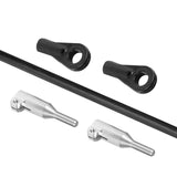 Buddy RC OMP HOBBY M7 Helicopter Parts Tail Control Rod Carbon Set OSHM7078, view 4