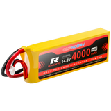 Buddy RC OMPHOBBY 4s LiPo Battery 70C 14.8V 4000mAh w/XT90 Connector, view 2