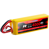 Buddy RC OMPHOBBY 6s LiPo Battery 70C 22.2V 4000mAh w/XT90 Connector, view 2
