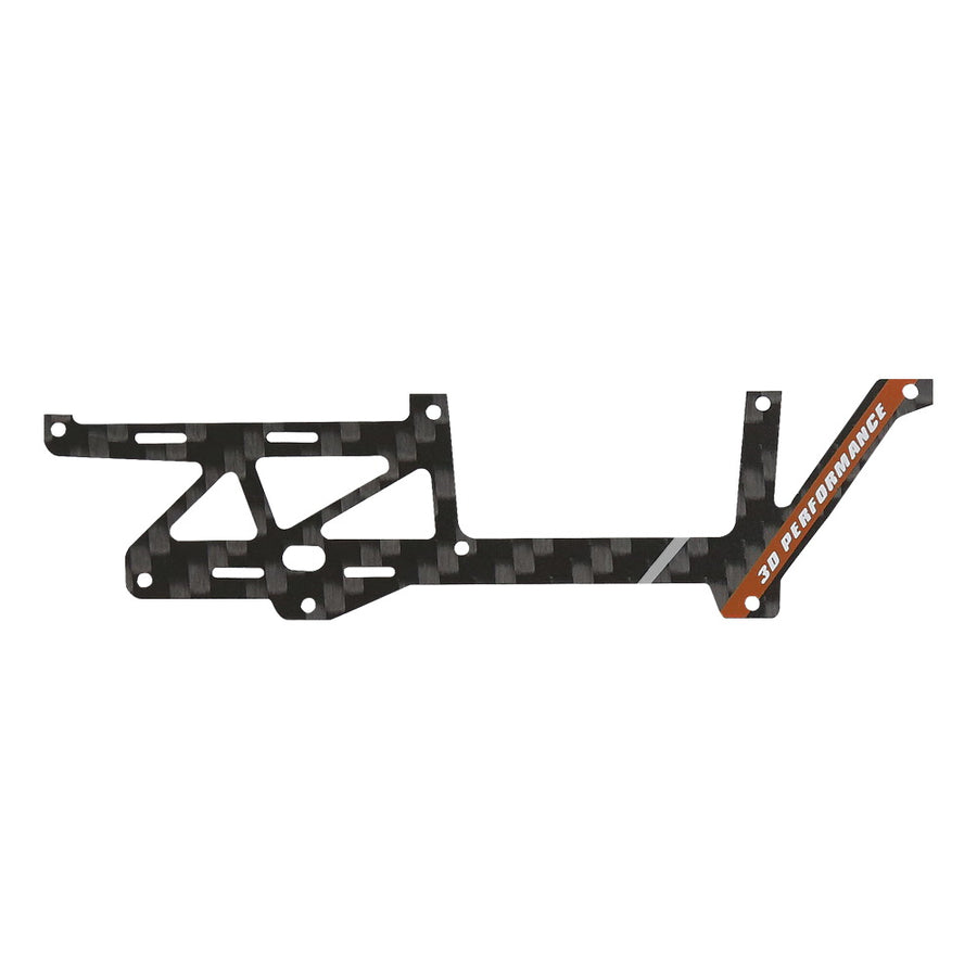 Buddy RC OMPHobby M1 EVO Helicopter Parts Left Side Carbon Fiber Frame