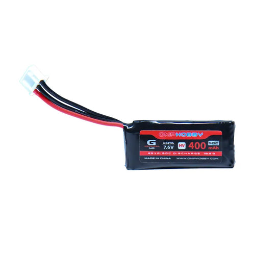 Buddy RC OMPHOBBY 2S LiHv 400mAh 50C for M1/M1 EVO OSHM1224