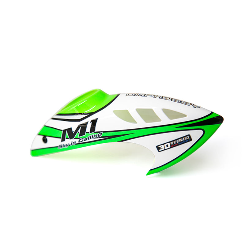 Buddy RC OMPHOBBY M1 V3 PRO RC Helicopter Parts Canopy-Green OSHM1263