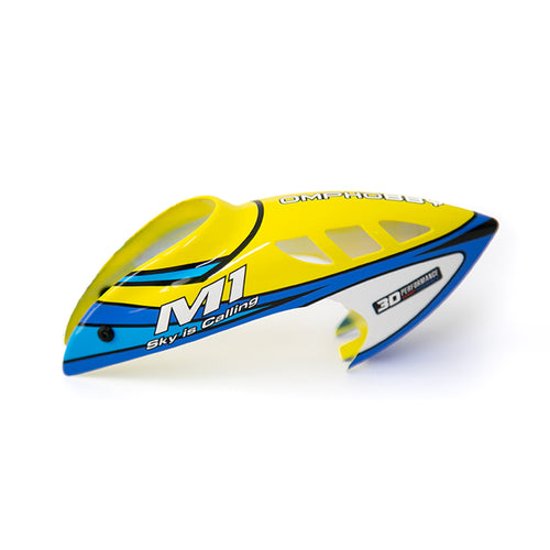 Buddy RC OMPHOBBY M1 V3 PRO RC Helicopter Parts Canopy-Yellow OSHM1264