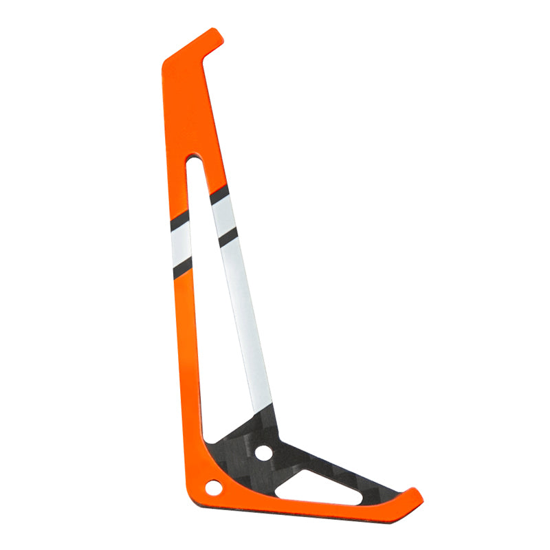 Buddy RC OMPHOBBY M1 V3 PRO RC Helicopter Parts Tail Fin Orange OSHM1250