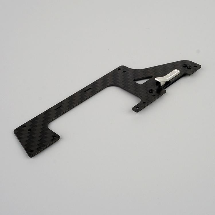 Buddy RC OMP Hobby M2 3D Helicopter Carbon Fiber Left Lower Frame OSHM2021