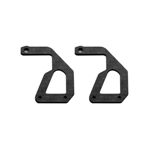 Buddy RC OMPHobby M2 EVO Helicopter Parts Frame Rear Carbon Reinforcement Plate Set