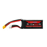 Buddy RC OMPHOBBY M2 V3 PRO & M2 V3 SPORT 11.4V 3S 850mAh 60C HV LiPo Battery OSHM2514, view 3