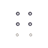Buddy RC OMPHOBBY M2 V3 RC Helicopter Parts Swashplate Driver Bearing Set OSHM2446, view 3