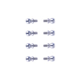 Buddy RC OMPHOBBY M5 M6 RC Helicopter Parts Ball Joint Screw M2.5×Φ5×4 OSHF5097, view 2