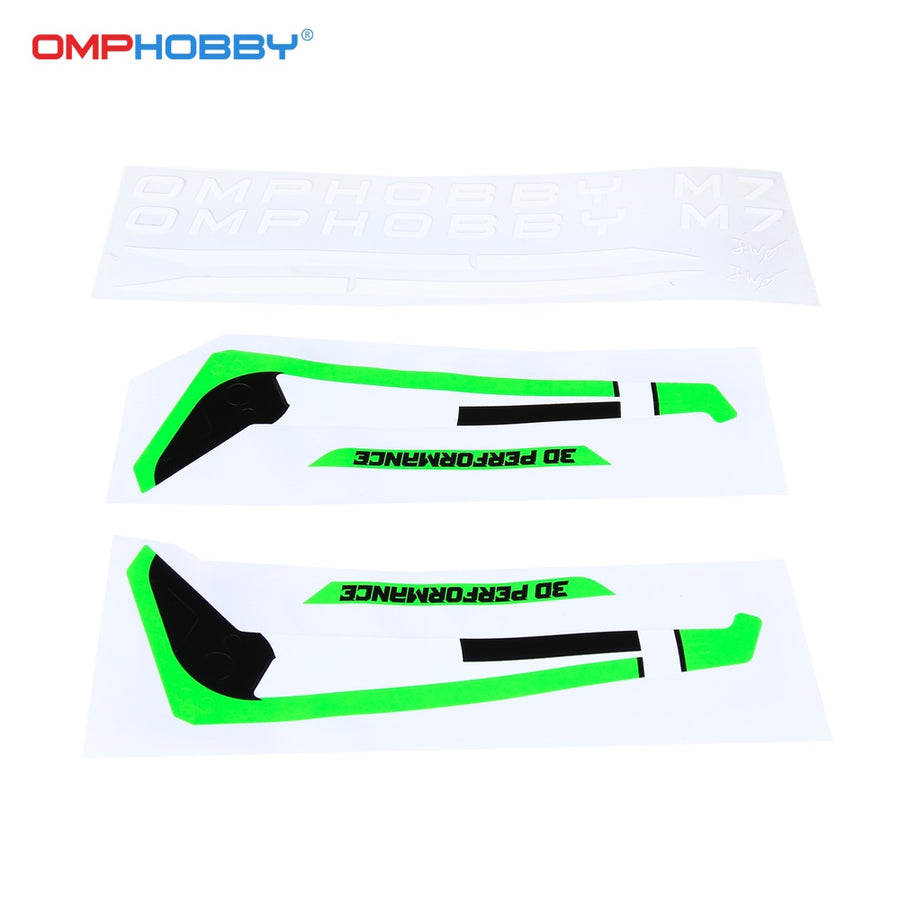 Buddy RC OMPHOBBY M7 Green sticker