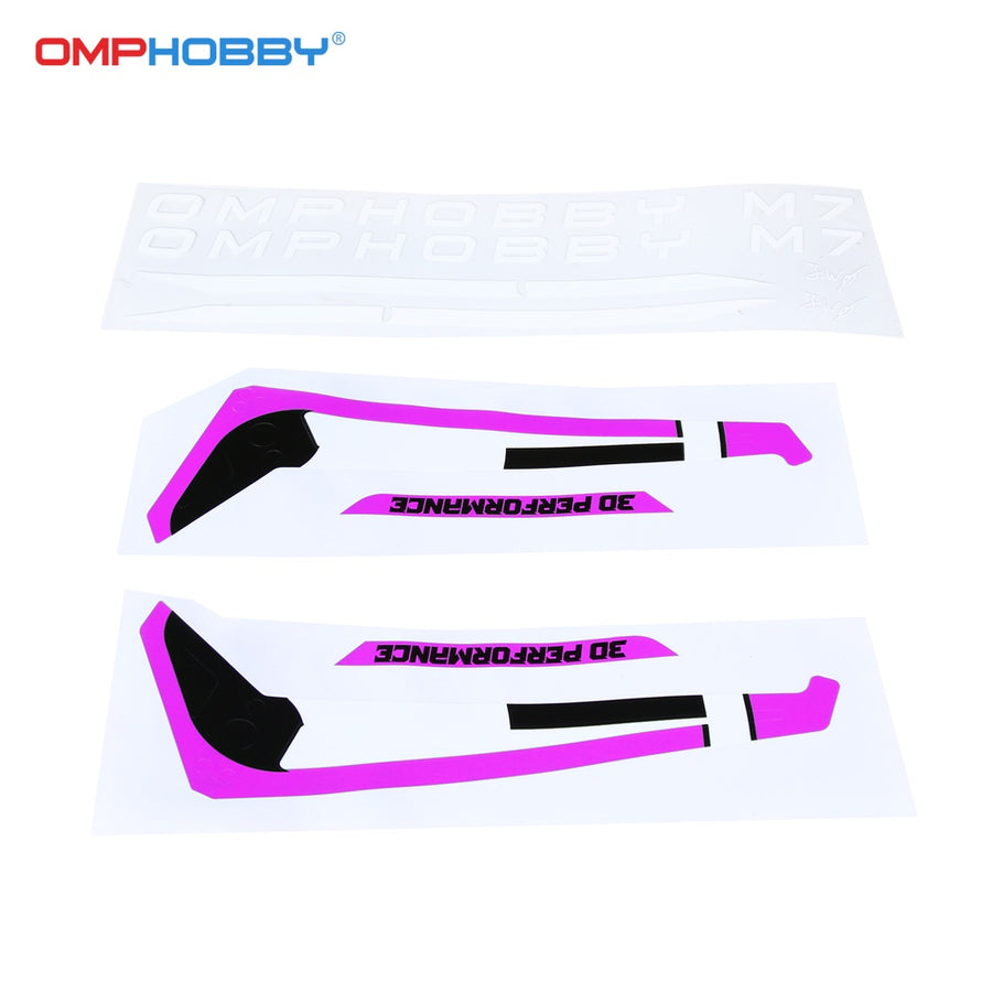 Buddy RC OMPHOBBY M7 Pink sticker