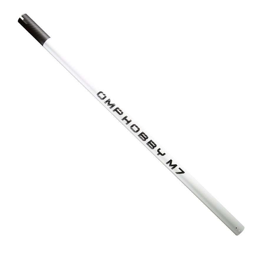 Buddy RC OMPHOBBY M7R Colored Carbon Tail Boom White OSHM7270