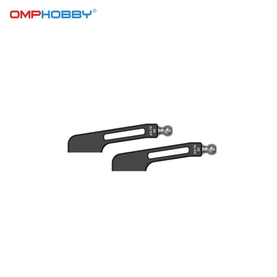 Buddy RC OMPHOBBY M7R RC Helicopter Parts Main Blade Grip Arm 1:1 Set OSHM7295