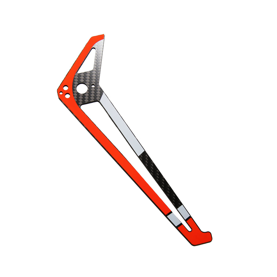 Buddy RC OMPHOBBY M7R Vertical Tail Fin Orange OSHM7243