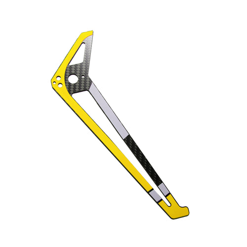 Buddy RC OMPHOBBY M7R Vertical Tail Fin Yellow OSHM7244
