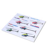 Buddy RC OMPHOBBY RC Helicopter Stickers, view 3