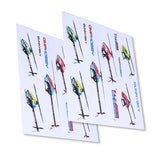 Buddy RC OMPHOBBY RC Helicopter Stickers, view 4