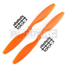 Buddy RC Orange GemFan 8X4.5 inch Slow Flyer Normal CCW Propellers