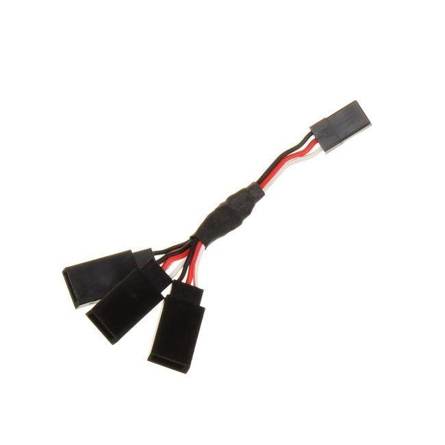 Buddy RC Parallel Adaptor JR Compatible Male to Female 3x