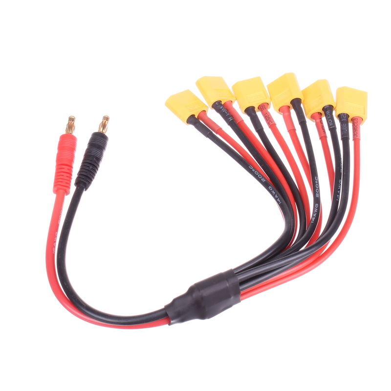 Buddy RC Parallel Charge Cable - XT60 X6