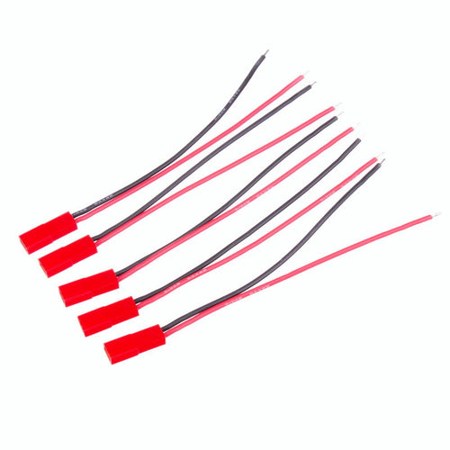 Buddy RC JST Pigtail Male Connectors for Charger ESC 5 Pieces