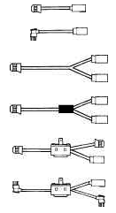 Buddy RC Plugs with 26 AWG reg. wires, view 2